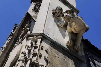 France, Paris, Musee du Moyen-Age (Middle Ages Museum), the former Hotel de Cluny, Chimera
