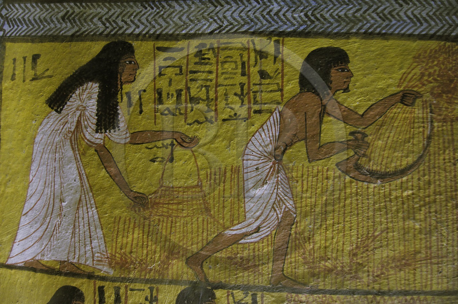 Egypt, Upper Egypt, Nile Valley, surroundings of Luxor, West bank, Thebes Necropolis listed as World Heritage by UNESCO,  Deir el-Medina, the Craftsmen valley, tomb of a craftman