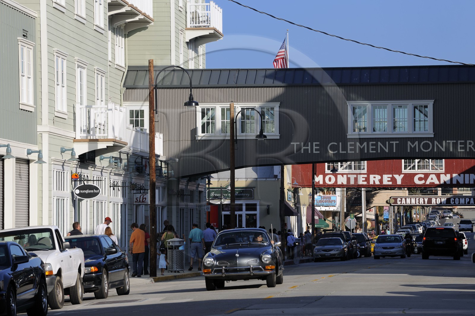 Etats-Unis, Californie, Monterey, anciennes conserveries de sardines dans Cannery Row