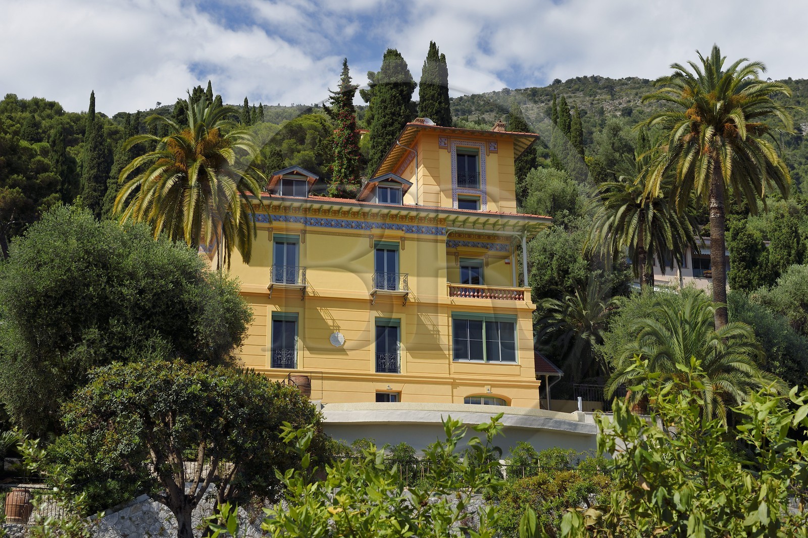 France, Alpes-Maritimes, Menton, Garavan district, La Tourette villa