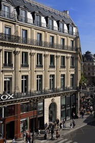 France, Paris (75), immeuble de la place de l'Opéra