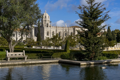 Portugal, Lisbon, Belem, Hieronymites Monastery (Mosteiro dos Jeronimos), listed as World Heritage by UNESCO, Santa Maria church