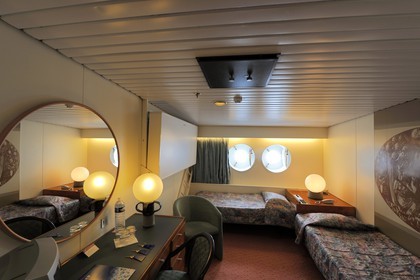 Le bateau de croisière Princess Danaé, cabine cat. 6