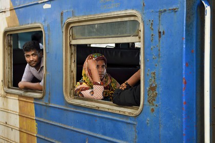 Sri Lanka, Colombo, gare centrale du Fort