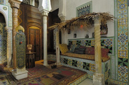 France, Charente-Maritime (17), Rochefort, maison de Pierre Loti, la mosquée recrée