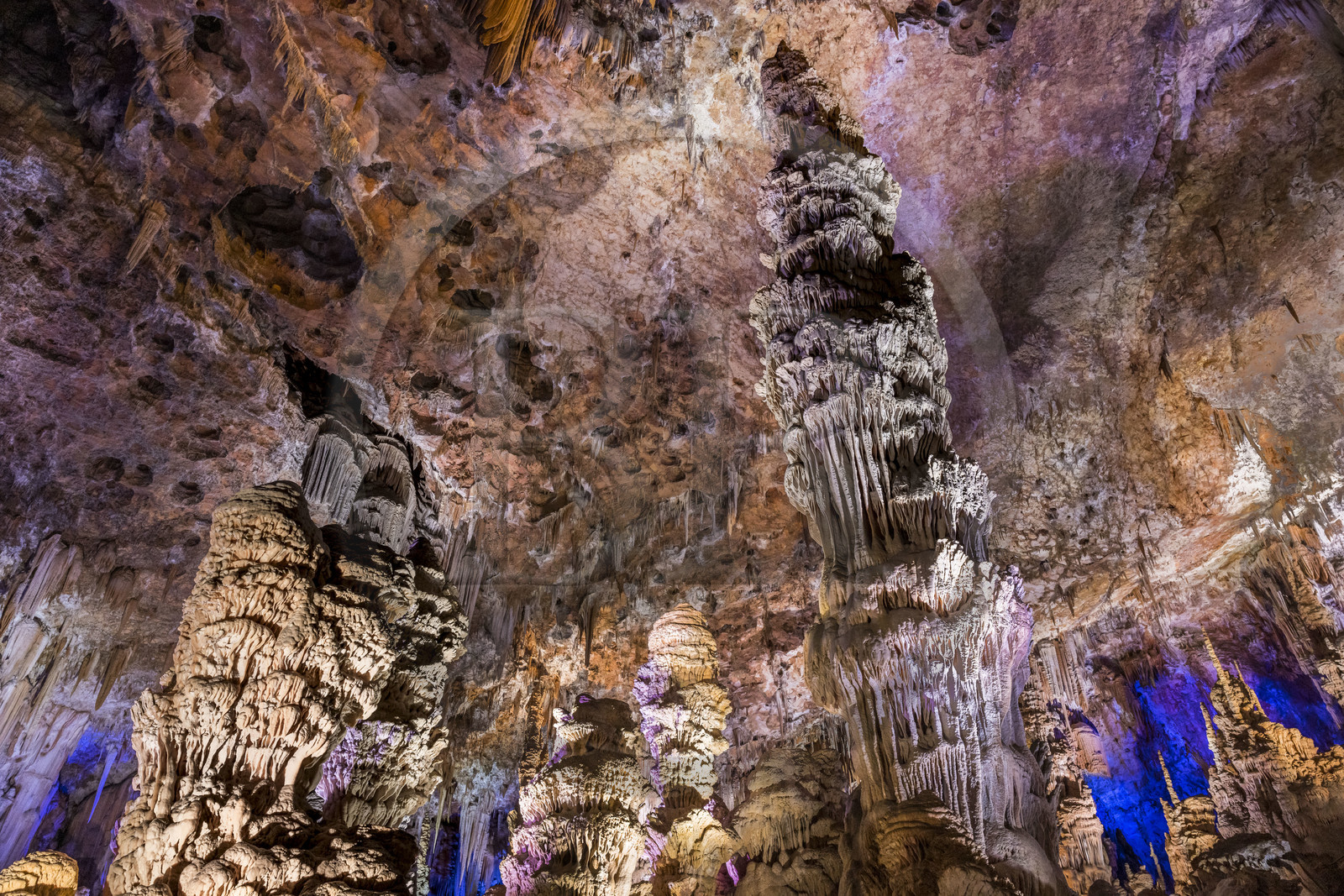 France, Gard, Mejannes-le-Clap, grotte de La Salamandre (Salamander cave)