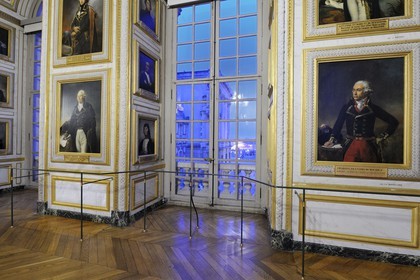 France, Yvelines (78), château de Versailles, classé Patrimoine Mondial de l'UNESCO, salle de 1792