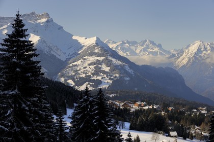 Switzerland, Canton of Vaud, Villars sur Ollon