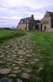 Royaume-Uni, Ecosse, région des Highlands, les Hébrides, au large de l' île de Mull, l' abbaye de l' île d' Iona