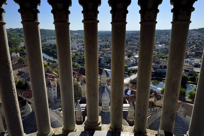 France, Dordogne (24), Périgord Blanc, Périgueux, Cathédrale Saint-Front, étape sur le chemin de Saint-Jacques-de-Compostelle site classé Patrimoine Mondial de l'UNESCO