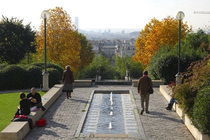 France, Paris (75), le Parc de Belleville