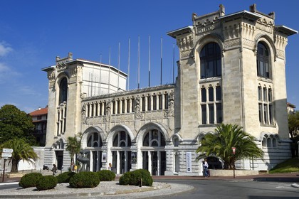 France, Pyrénées-Atlantiques (64), Pays-Basque, Biarritz, Palais des festivals et des congrès La Gare du Midi