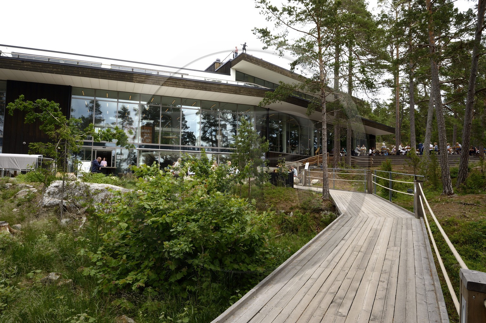 Sweden, Stockholm archipelago, Gustavsberg, the art hall Artipelag
