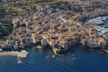 France, Var, Saint-Tropez, (aerial view)