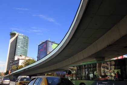 Turkey, Istanbul, news buildings in the Northern districts of the European side and the beltway