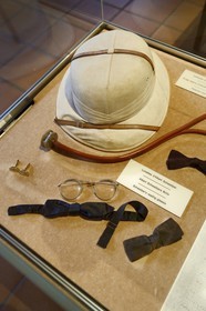 France, Haut-Rhin (68), Kaysersberg, maison natale et musée du Docteur Albert Schweitzer, objets personnels