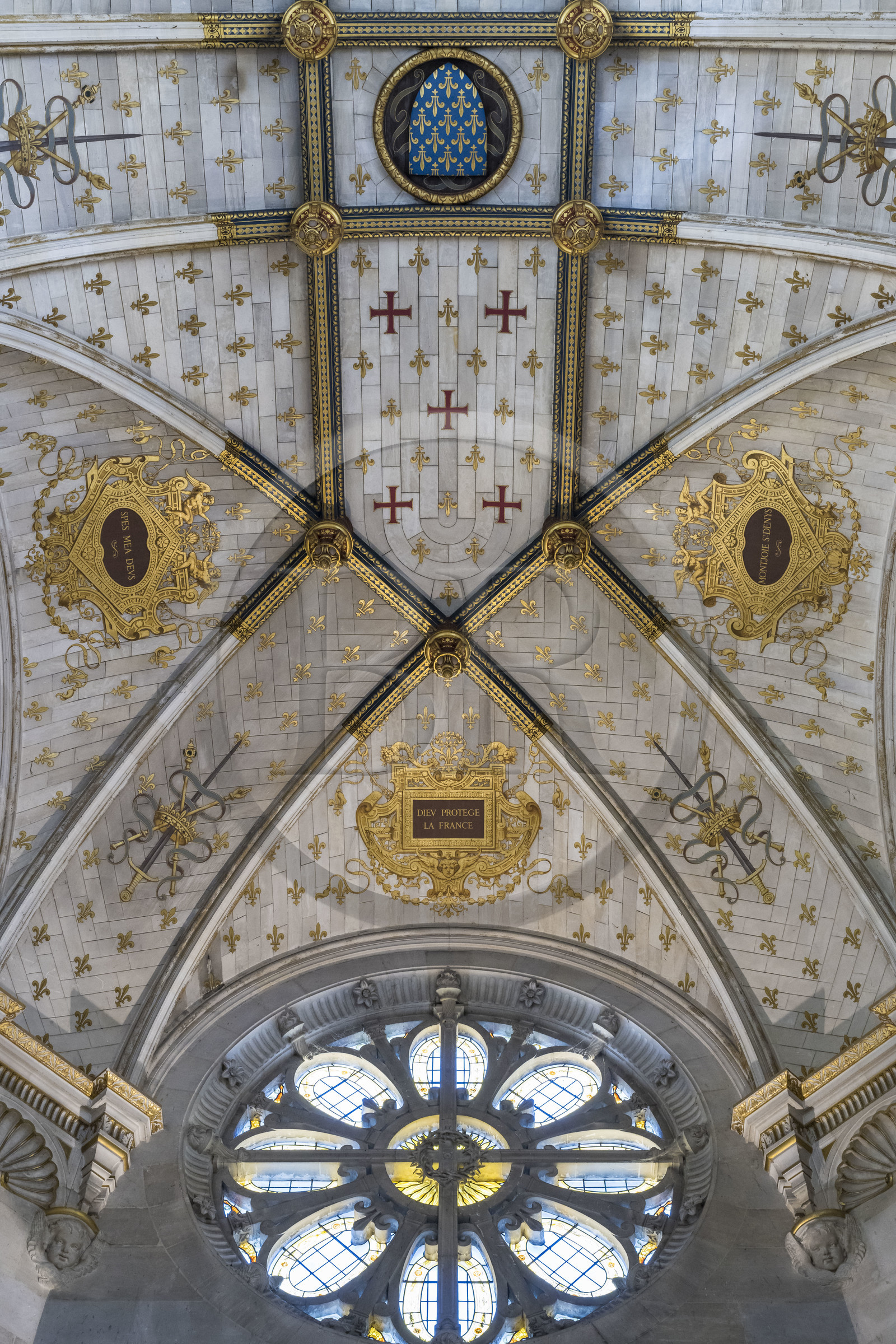 France, Oise (60), Chantilly, le chateau de Chantilly, le musée de Condé, la Chapelle