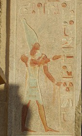 Egypt, Upper Egypt, Nile Valley, surroundings of Luxor, West bank, Thebes Necropolis listed as World Heritage by UNESCO, Temple of Hatchepsut, Deir el Bahari