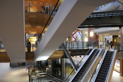 United Kingdom, Northern Ireland, Belfast, Victoria Square commercial center