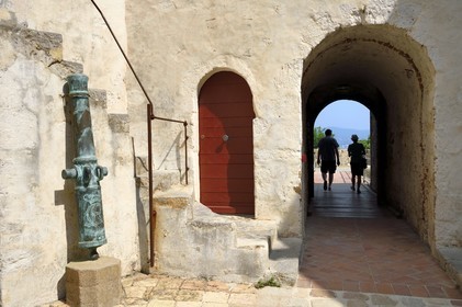France, Var (83), Saint-Tropez, citadelle du XVIe siècle qui héberge le musée d'histoire maritime