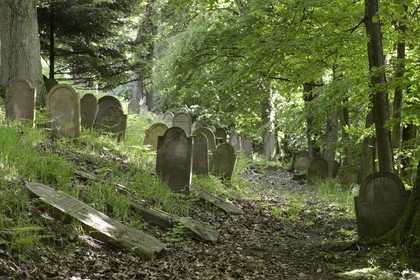 France, Bas-Rhin (67), Saverne, ancien cimetière juif