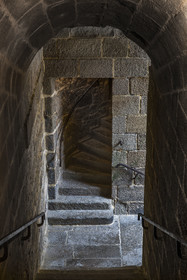 France, Finistère (29), Baie de Morlaix, Plouezoc'h, le chateau du Taureau construit par Vauban au XVIIe siècle