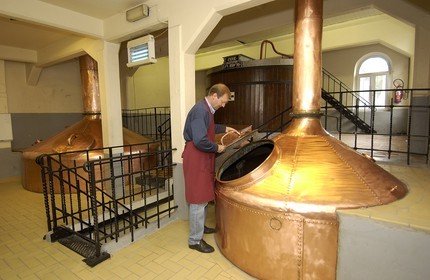 Belgium, Wallonia, province of Namur, City of Purnode, brewery of Bocq