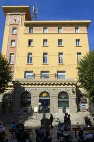 France, Corse-du-Sud (2A), Ajaccio, la Poste du Cours Napoleon