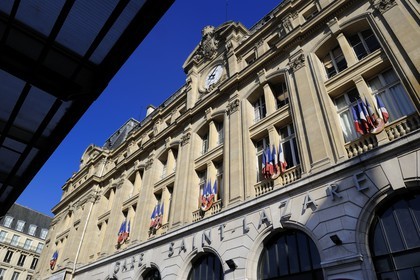 France, Paris (75), la gare Saint-Lazare