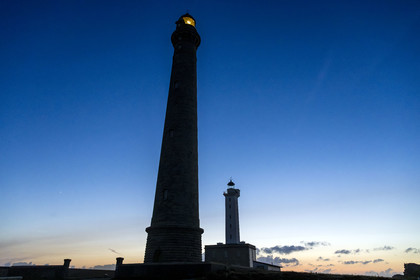 France, Finistère (29), Pays des Abers, Ile Vierge dans l'archipel de Lilia, le phare de l'Ile Vierge, le plus haut phare d'Europe avec 82,5 mètres