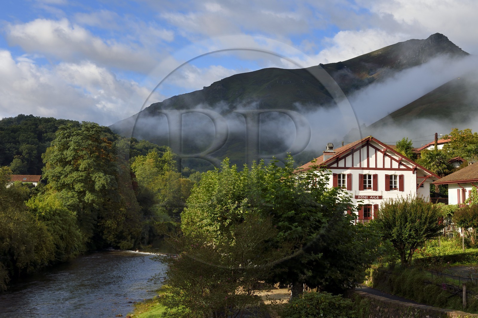 France, Pyrénées-Atlantiques (64), Pays-Basque, Saint-Etienne-de-Baïgorry, l'Hotel Arcé****