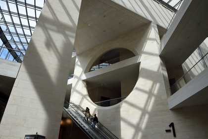 Allemagne, Berlin, le Deutsches Historisches Museum, l'extension par Ieoh Ming Pei