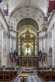 France, Paris (75), Hotel des Invalides, la cathédrale Saint-Louis-des-Invalides