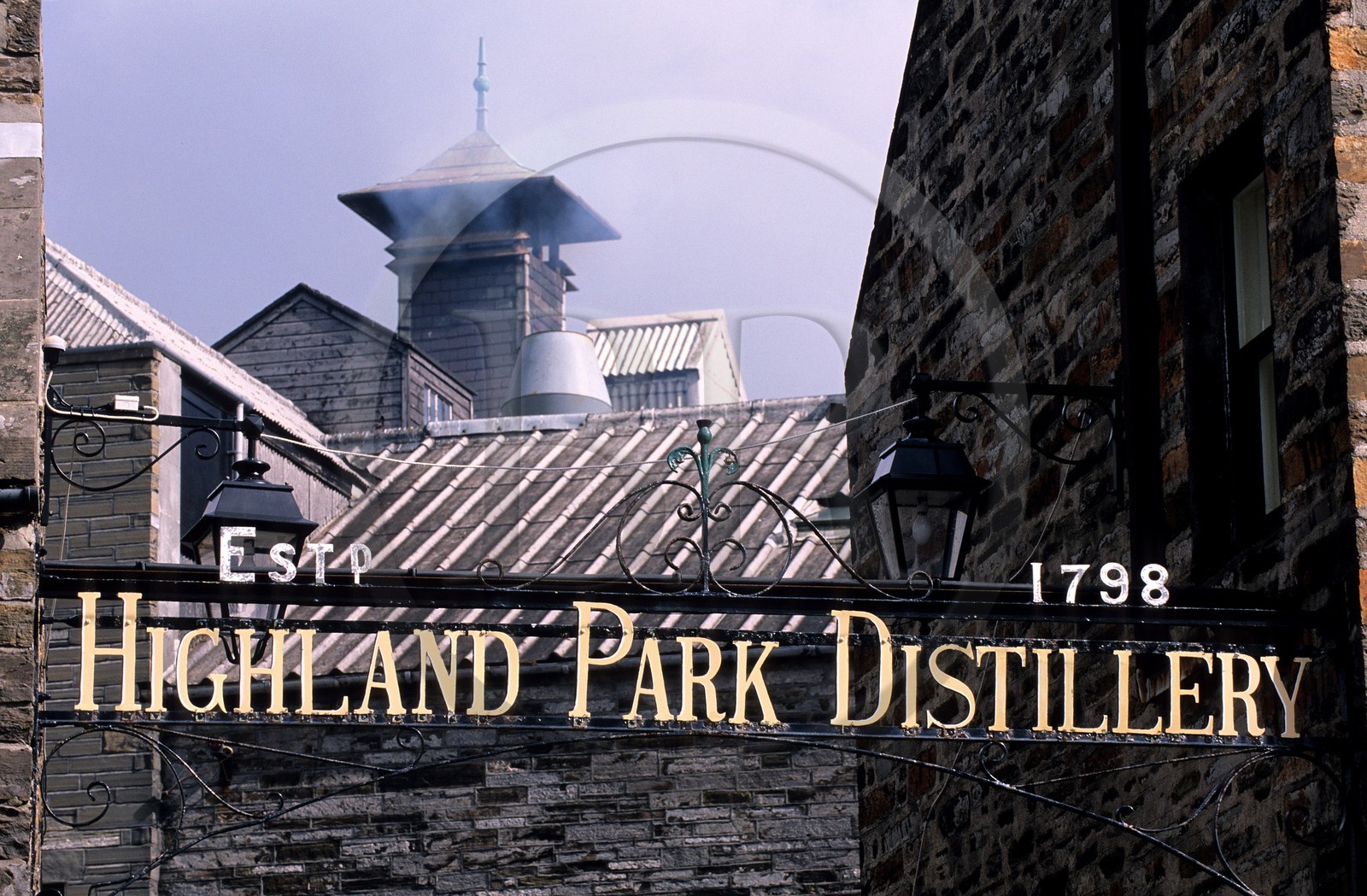 Royaume-Uni, Ecosse, îles Orcades, distillerie de whisky pure malt Highland Park