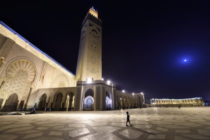 Morocco, Casablanca, Grand Hassan II Mosque