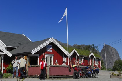 Norvège, Nordland, Iles Lofoten, Ile de Moskenes, le village de pêcheurs de Reine