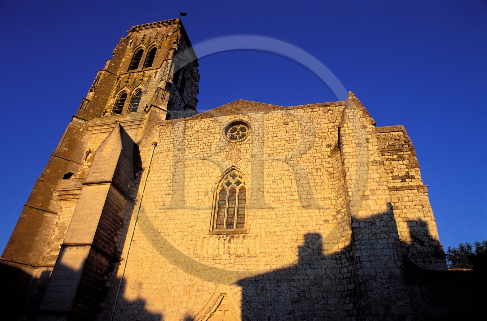France, Gers, Gothic Saint Gervais, Saint Protais, cathedral in Lectoure