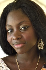 Gabon, Libreville, jeune femme