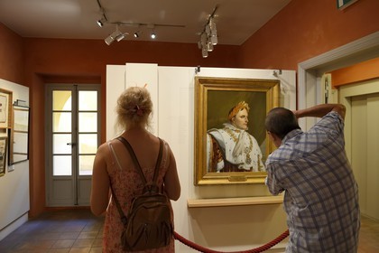 France, Corse-du-Sud (2A), Ajaccio, Musée de la Maison Bonaparte dans la maison natale de Napoléon Bonaparte