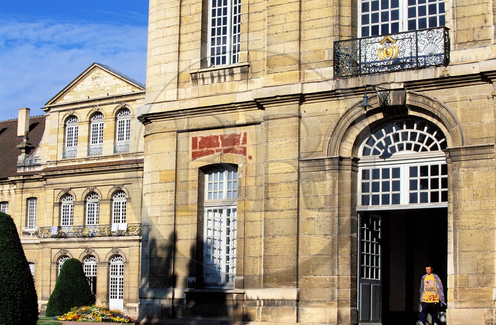 France, Saone et Loire, Maconnais, former Cluny abbey, some old abbatial buildings and actual school of arts and crafts