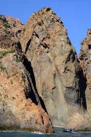 France, Corse du Sud, Golfe de Porto, listed as World Heritage by UNESCO, Scandola Nature Reserve