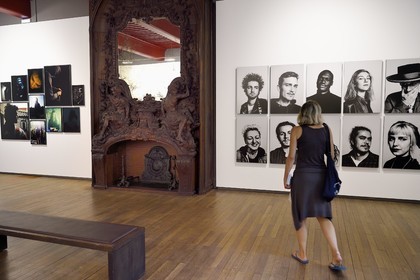 France, Puy-de-Dôme (63), Clermont-Ferrand, Hotel Fontfreyde à l'angle de la rue des Gras et de la rue Saint Pierre, hotel particulier Renaissance abritant le musée du Ranquet