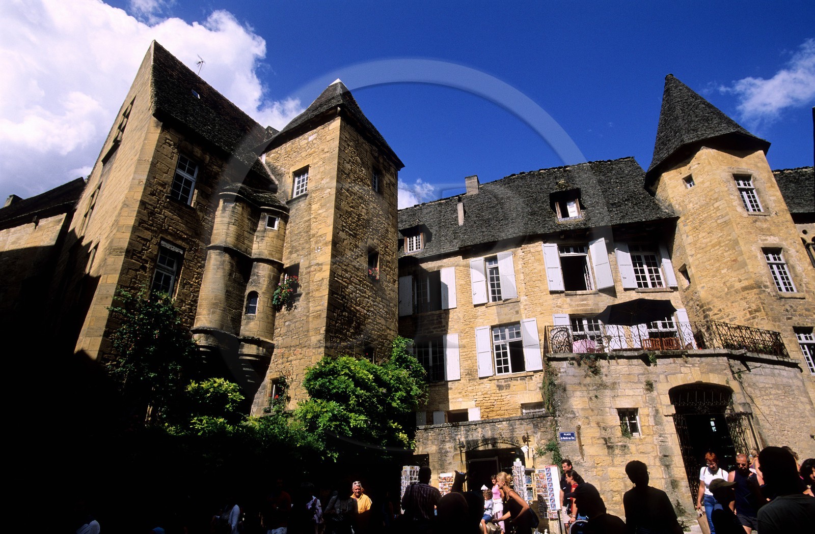 France, Dordogne (24), Sarlat-la-Canéda, Hôtel de Vassal place du Marché-aux-Oies