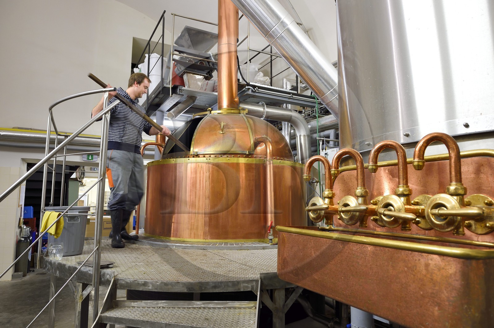 République Tchèque, Prague, la brasserie Vinohradsky pivovar