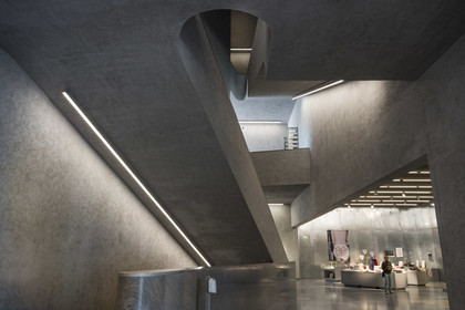 Suisse, Bâle, le Kunstmuseum Basel (musée d'Art) Neubau par le bureau d’architectes balois Christ & Gantenbein