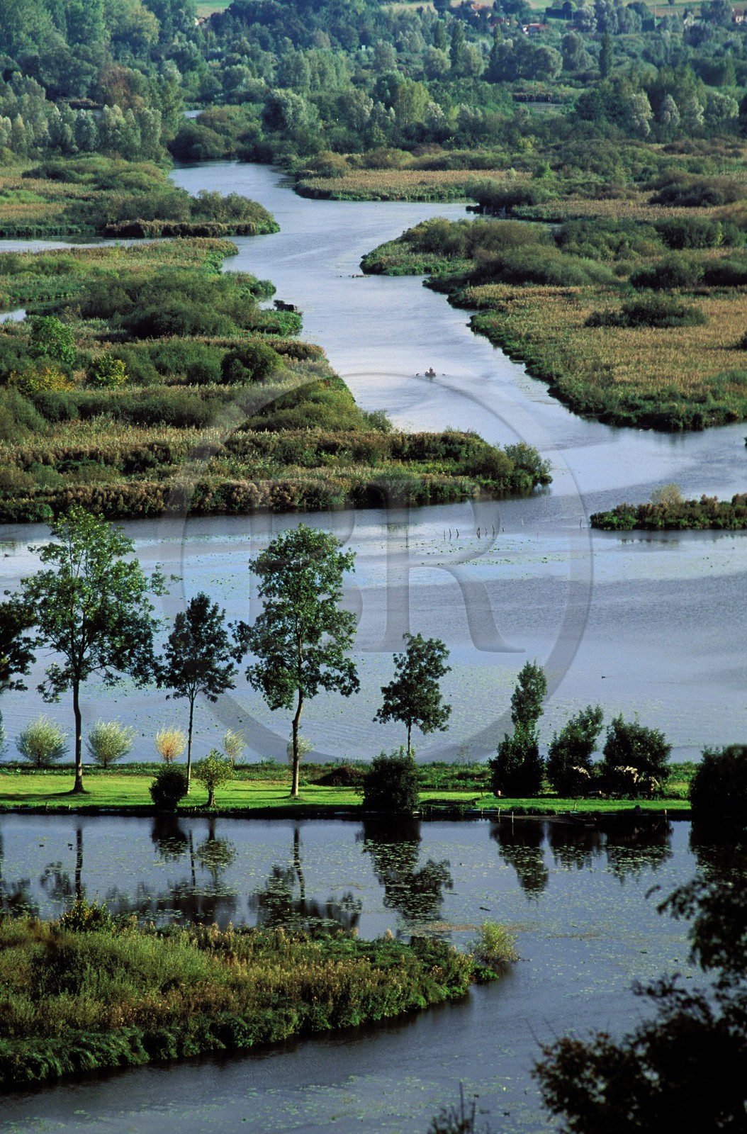France, Somme, Vaux ponds