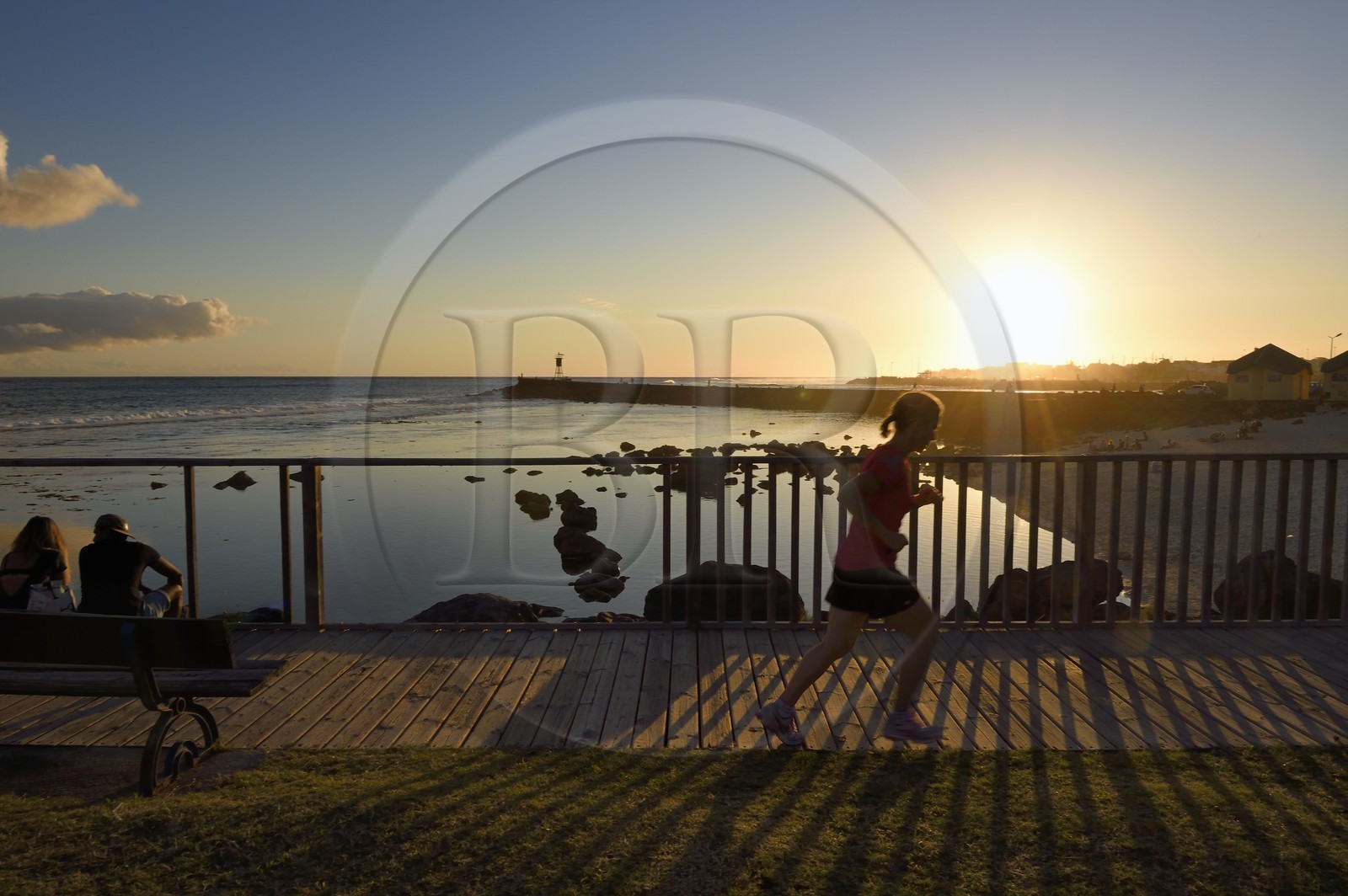 France, Reunion island (French overseas department), Saint Pierre, the southern end of the lagoon of Saint-Pierre at a place called Terre Sainte