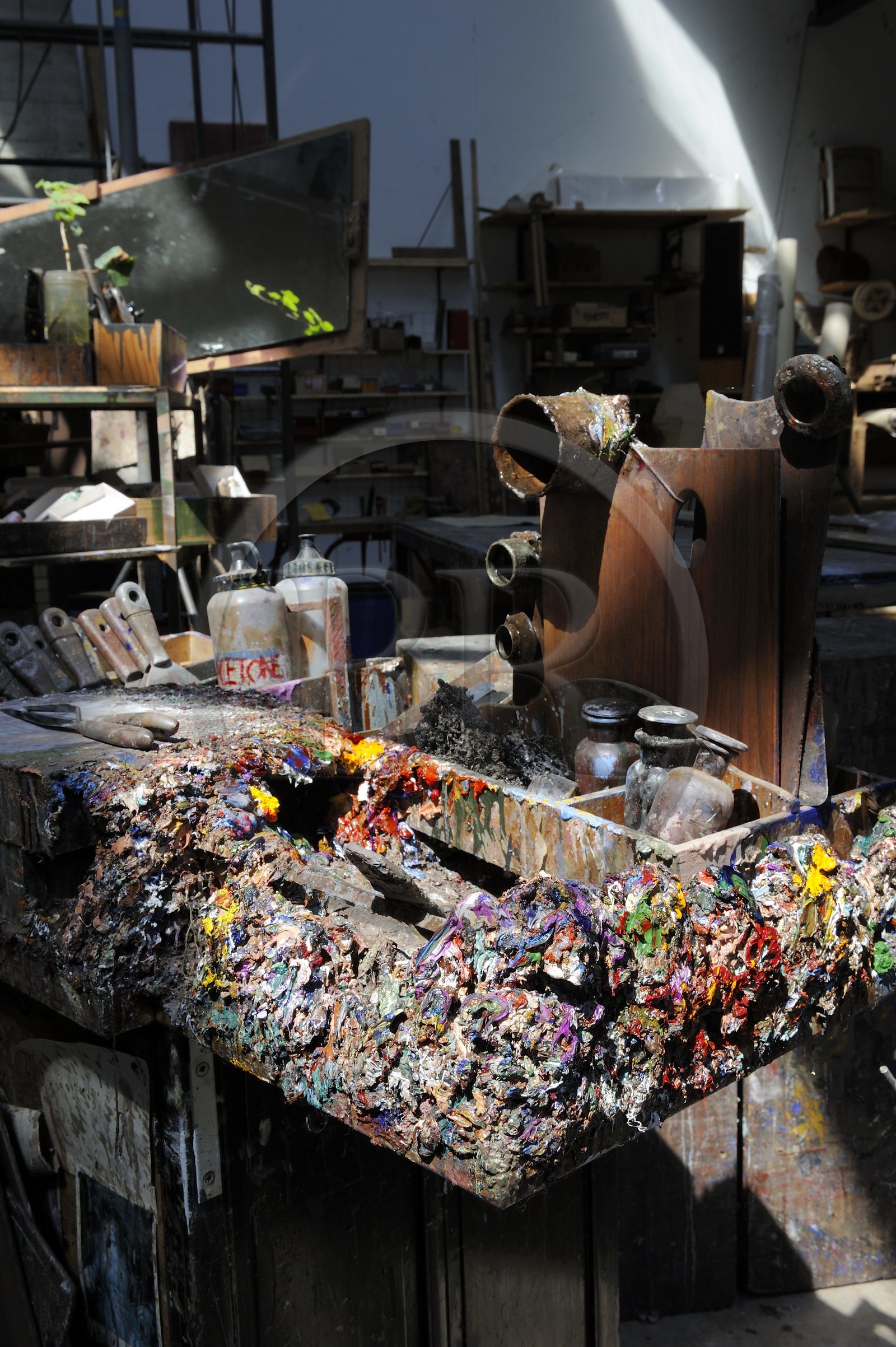 France, Eure (27), Marcilly sur Eure, Gérard Garouste