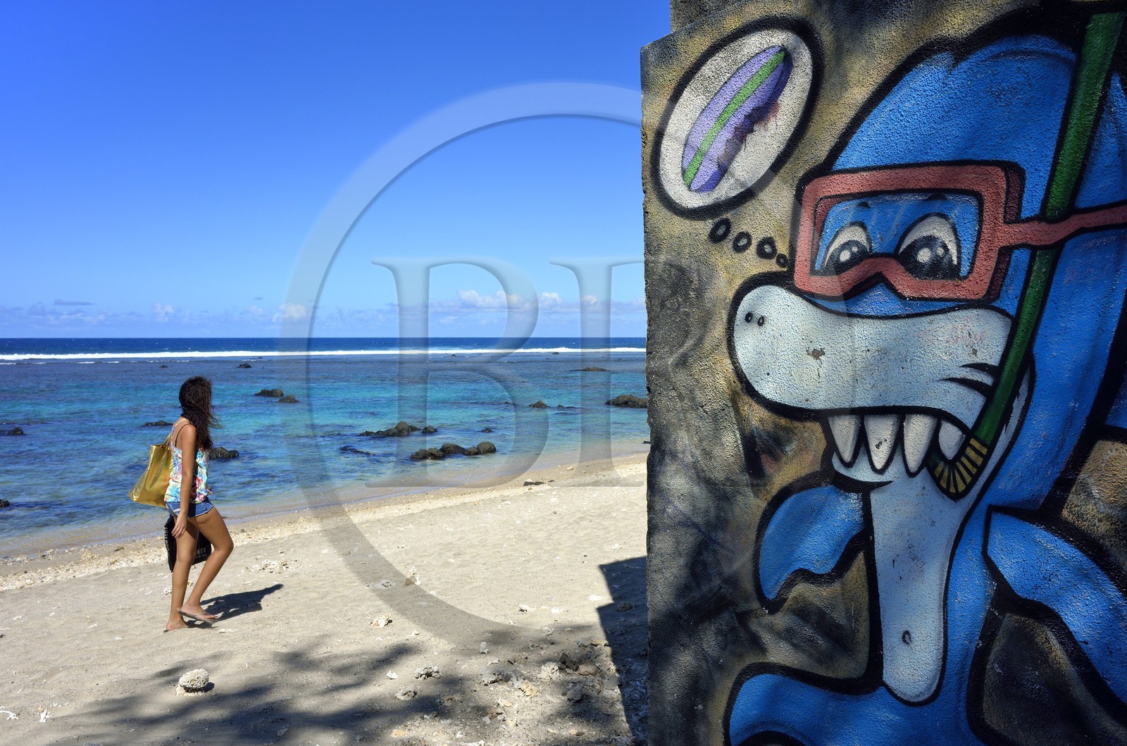 France, Reunion island (French overseas department), Saint Pierre beach