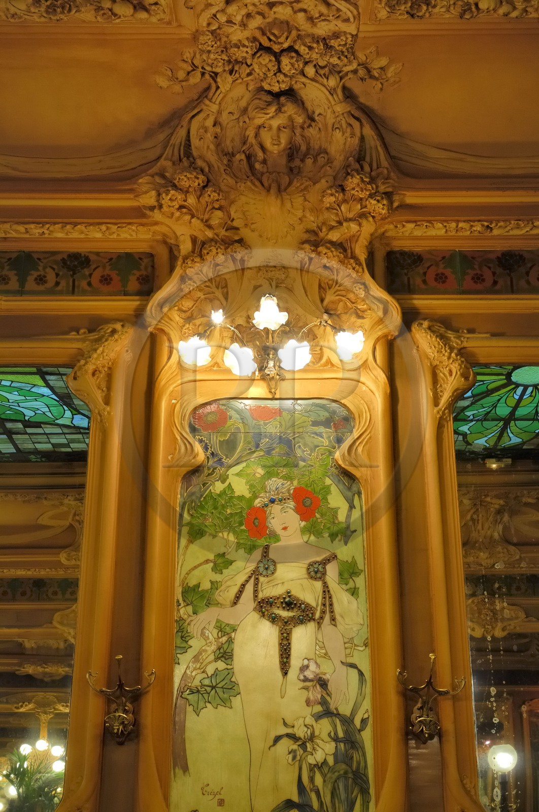 France, Paris (75), restaurant art deco Chez Julien